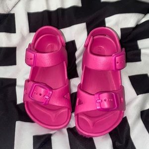 Pink sandals